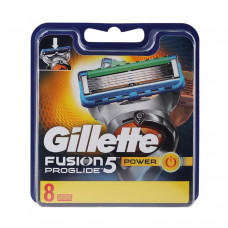 Картриджі Gillette Fusion ProGlide Power, 8 штук в упаковці