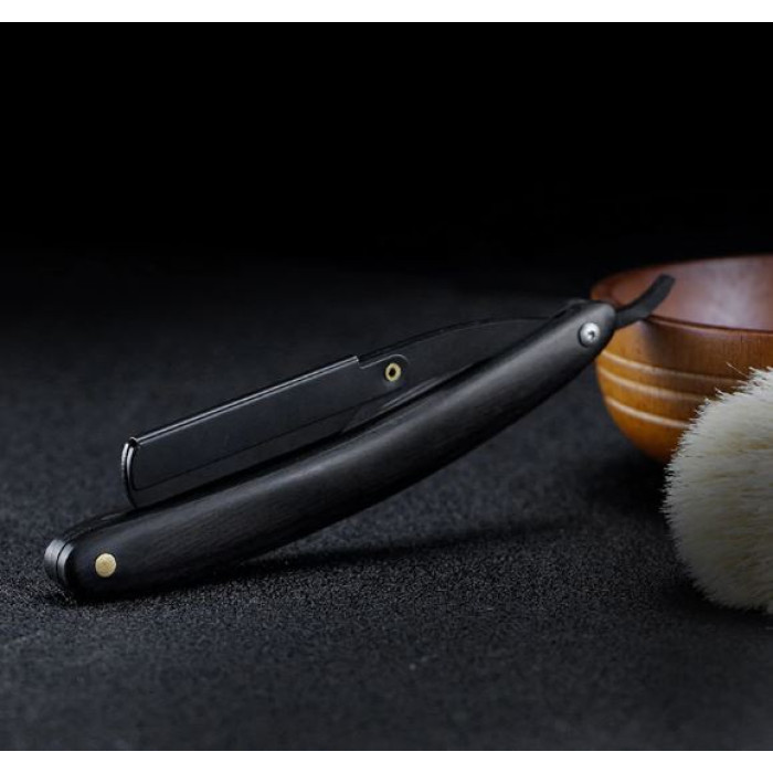 Опасная бритва (шаветта) Maximus Black Wood ST25