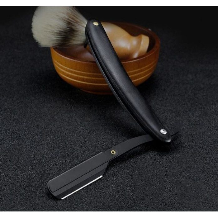 Опасная бритва (шаветта) Maximus Black Wood ST25