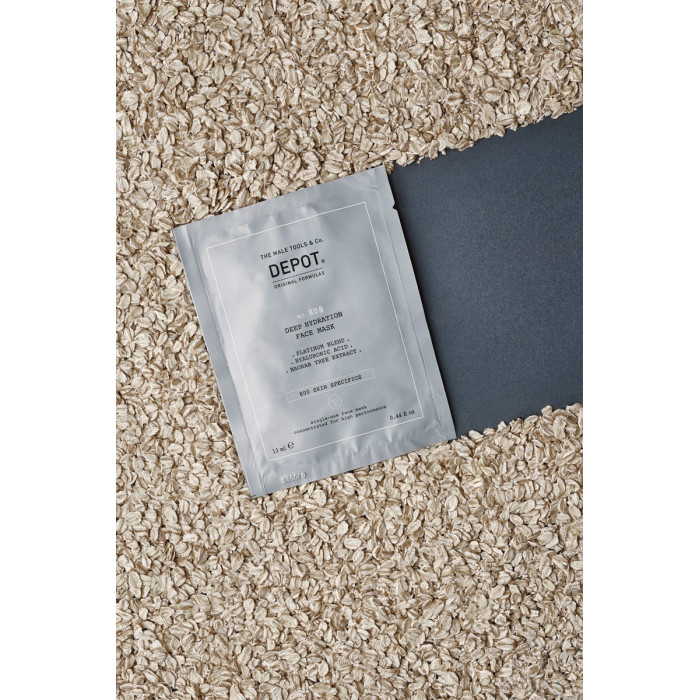 Увлажняющая маска для лица и шеи Depot 808 DEEP HYDRATION FACE MASK (12 саше по 13 мл)