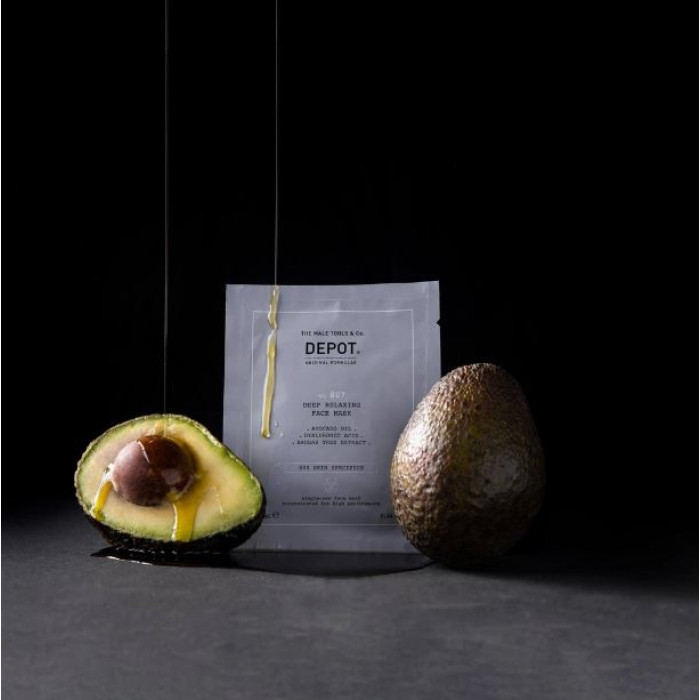 Успокаивающая маска для лица и шеи Depot 807 DEEP RELAXING FACE MASK (12 саше по 13 мл)
