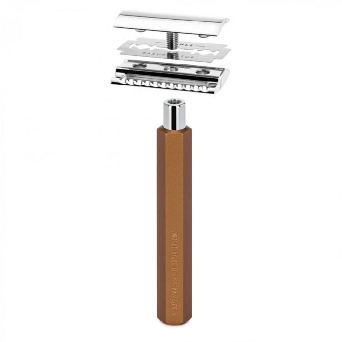 Станок для бритья Т-образный Muehle R HXG BRONZE SR
