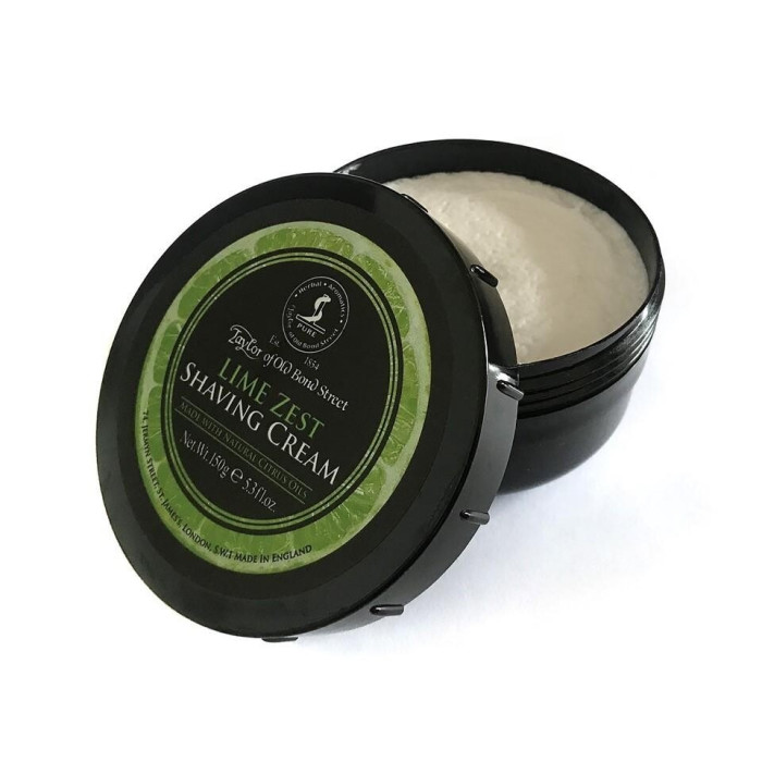 Крем для бритья Taylor of Old Bond Street Lime Zest Shaving Cream, 150 грамм