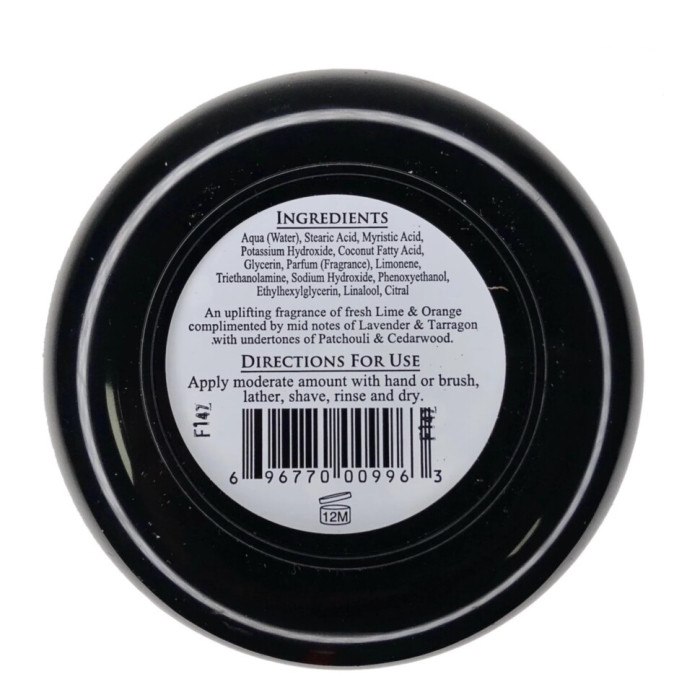 Крем для бритья Taylor of Old Bond Street Lime Zest Shaving Cream, 150 грамм