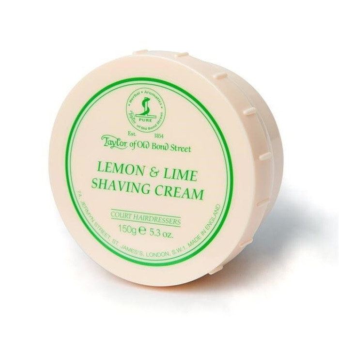 Крем для бритья Taylor of Old Bond Street Lemon & Lime, 150 грамм