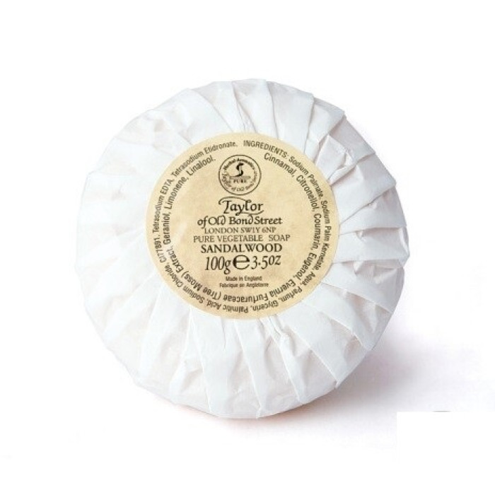Мыло для рук Taylor of Old Bond Street Sandalwood Hand Soap, 100 грамм