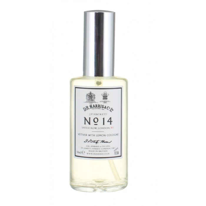 Одеколон No. 14 Vetiver with Lemon Cologne D R Harris, 50 мл