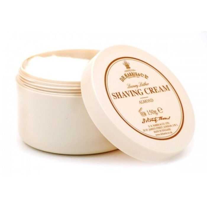 Крем для бритья ALMOND D R Harris, 150 грамм