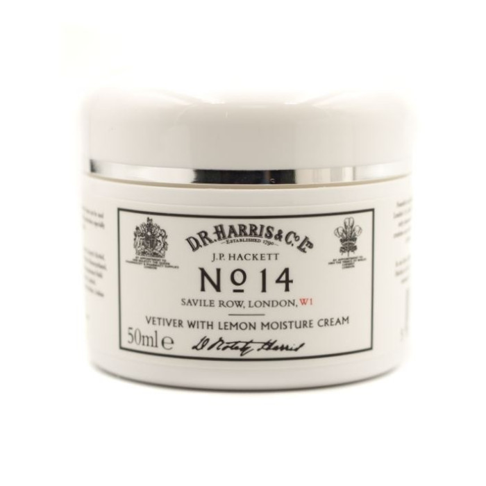 Увлажняющий крем D R Harris No. 14 Vetiver with Lemon Moisture Cream , 50 мл