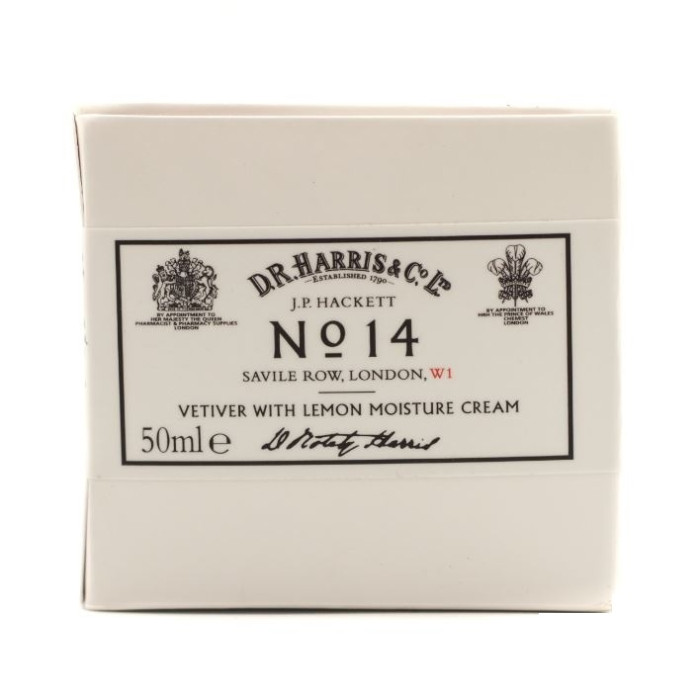Увлажняющий крем D R Harris No. 14 Vetiver with Lemon Moisture Cream , 50 мл