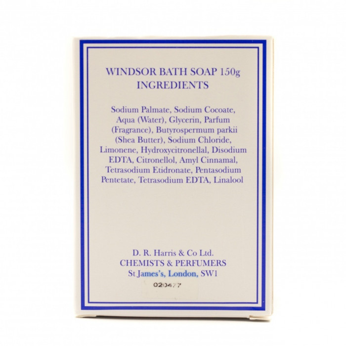 Мыло WINDSOR Bath Soap D R Harris, 150 грамм