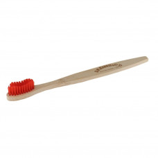 Зубна щітка DR Harris Red Bristle Biodegradable Bamboo Toothbrush