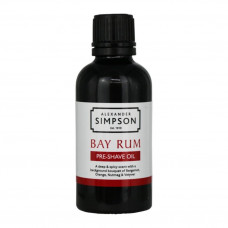 Олія до гоління Alexander Simpson Bay Rum Pre-Shave Oil, 50 мл