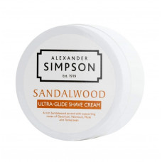 Крем для гоління Alexander Simpson Sandalwood Ultra-Glide Shave Cream, 180 мл