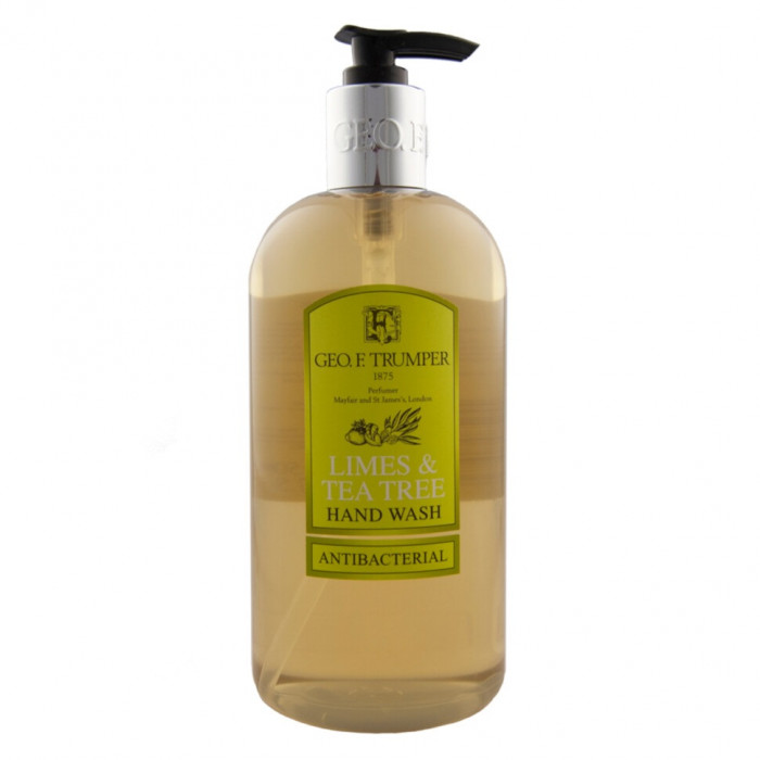 Жидкое мыло для рук Geo F Trumper Limes and Tea Tree Hand Wash, 500 мл