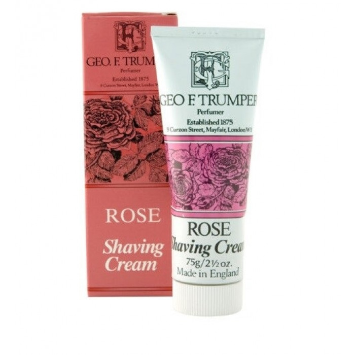 Крем для бритья Geo F Trumper Rose Soft Shaving Cream Tube, 75 грамм
