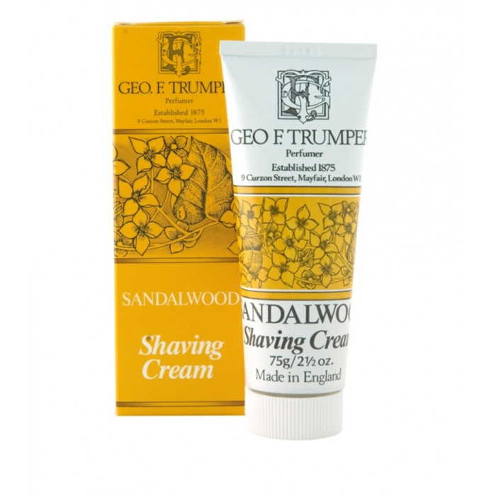 Крем для бритья Geo F Trumper Sandalwood Soft Shaving Cream, 75 грамм