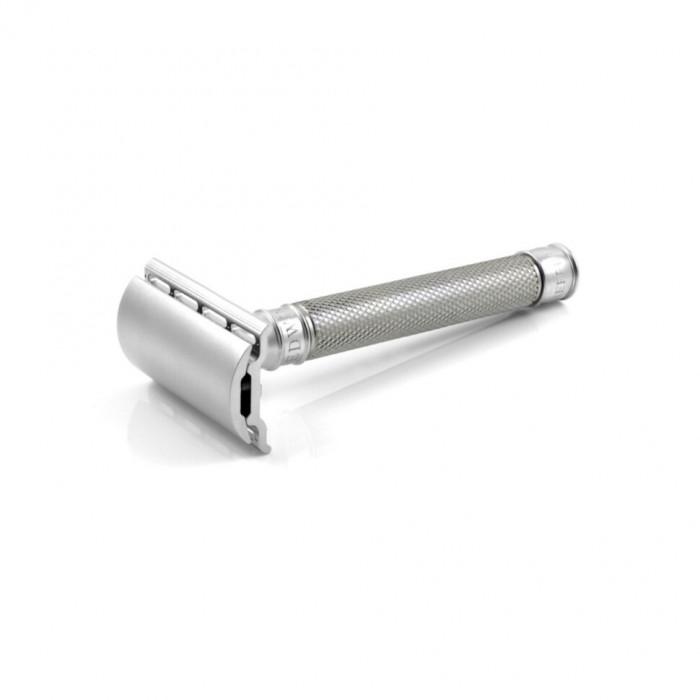 Станок для бритья Т-образный Edwin Jagger 3ONE6 Stainless Steel Knurled