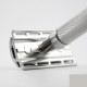 Станок для бритья Т-образный Edwin Jagger 3ONE6 Stainless Steel Knurled