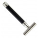 Станок для бритья Т-образный Edwin Jagger 3ONE6 Stainless Steel Black