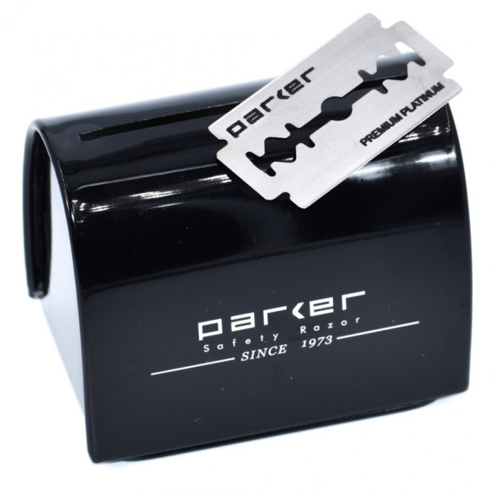 Накопитель для использованных лезвий Parker Double Edge Blade Disposal Bank