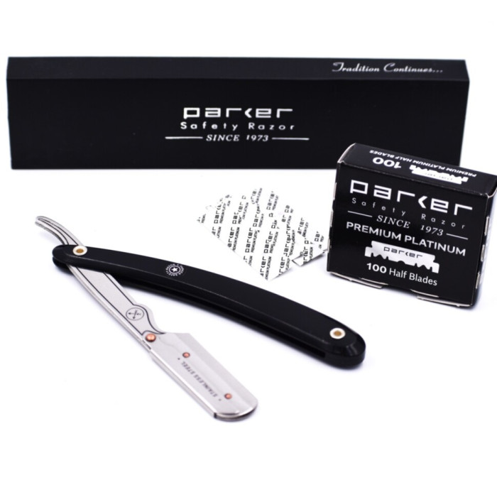 Лезвия для шаветт Parker Premium Single Edge (половинки), 100 шт