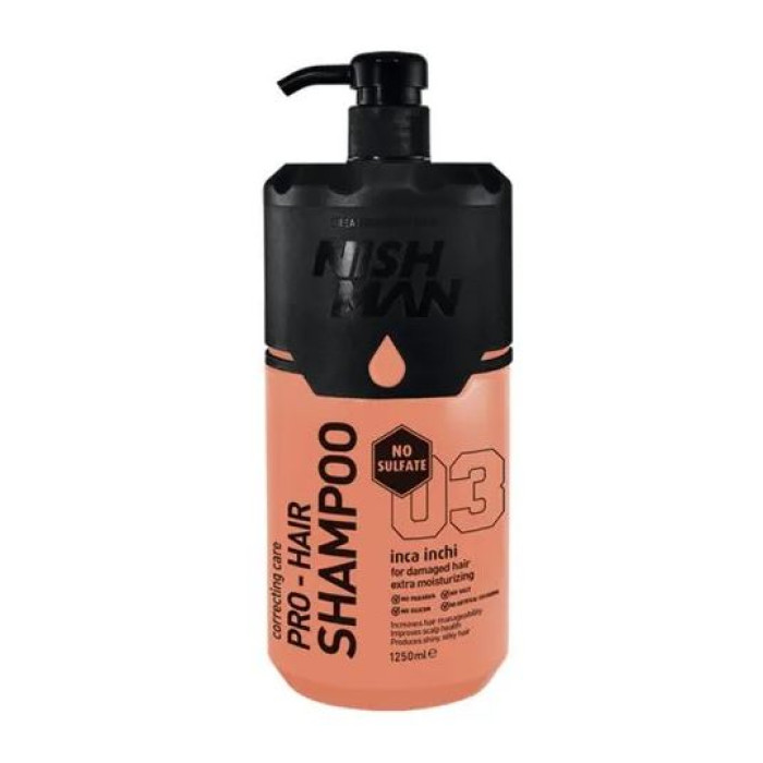 Шампунь для волос увлажняющий Nishman Inca Inchi Pro-Hair Shampoo 1250 мл