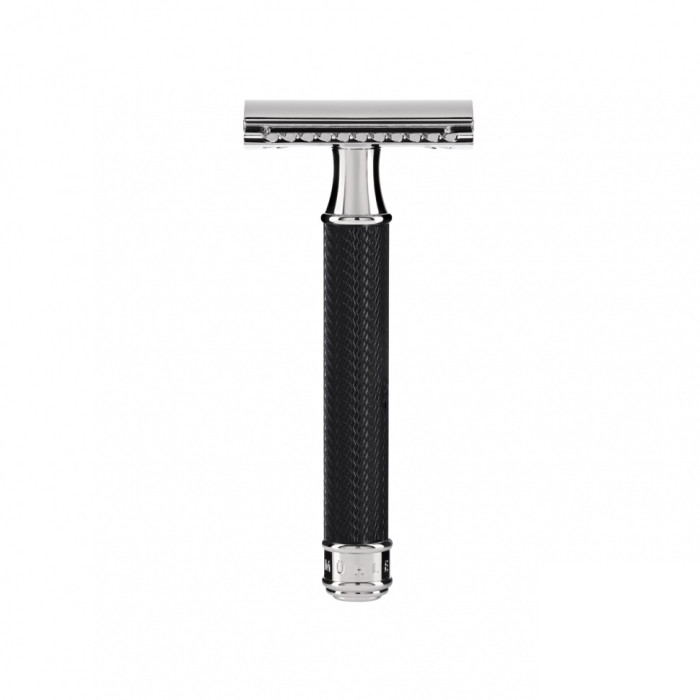 Станок для бритья Т-образный MUEHLE R 89 BLACK TRADITIONAL