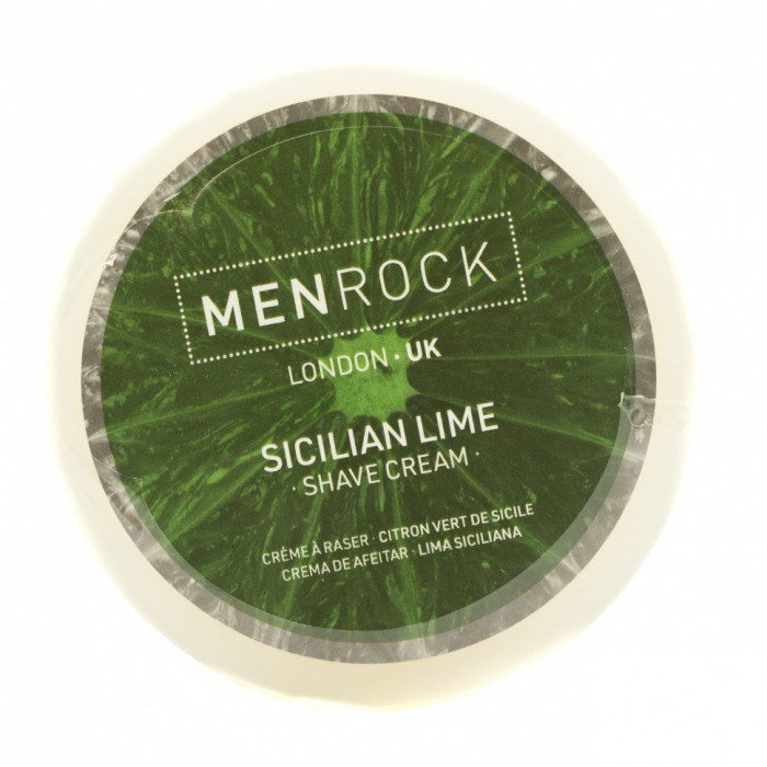 Крем для бритья Men Rock Sicilian Lime Shave Cream, 100 мл