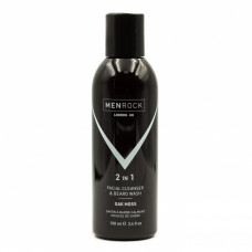 Шампунь для бороди Men Rock Soothing Oak Moss Beard Shampoo, 100 мл