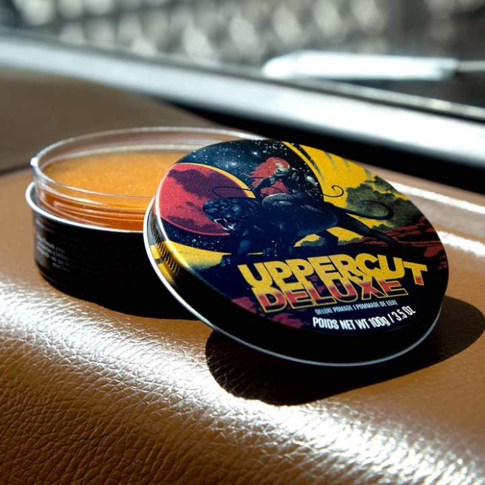 Помада для укладки волос Uppercut Deluxe Gold Metal Flake 100 грамм