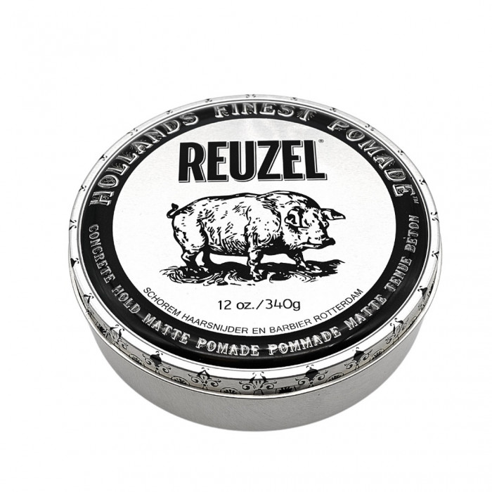 Матовая помада для волос Reuzel Concrete Hold Matte Pomade 340 грамм