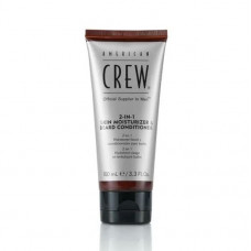 Поживний крем для обличчя та бороди American Crew beard 2 in 1 skin moisturiser & beard conditioner, 100 мл