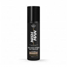 Спрей для маскування сивини Nishman Hair Magic Retouch Root Concealer "Light Brown" 100 мл