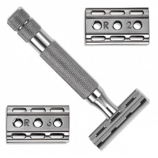 Станок для гоління Т-подібний Rockwell 6C Double Edge Safety Razor Gunmetal Chrome