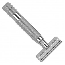 Станок для гоління Т-подібний Rockwell 2C Double Edge Safety Razor Gunmetal Chrome