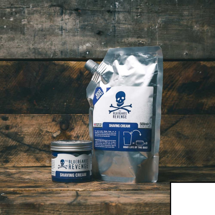 Крем для бритья The Bluebeards Revenge Shaving Cream 500 мл (пакет для дозаправки)