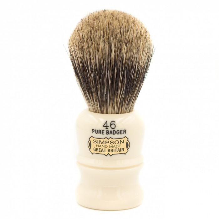 Помазок для бритья Simpson Berkeley 46 Pure Badger