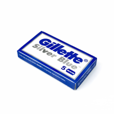 Леза для безпечної бритви Gillette Silver Blue (5 лез)