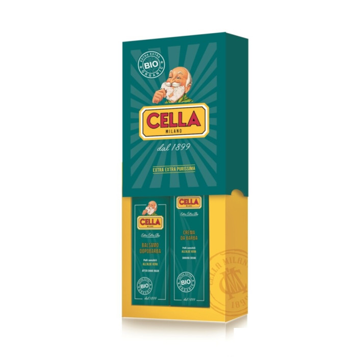 Набор подарочный для бритья Cella Gift Shaving Set Bio Aloe Vera