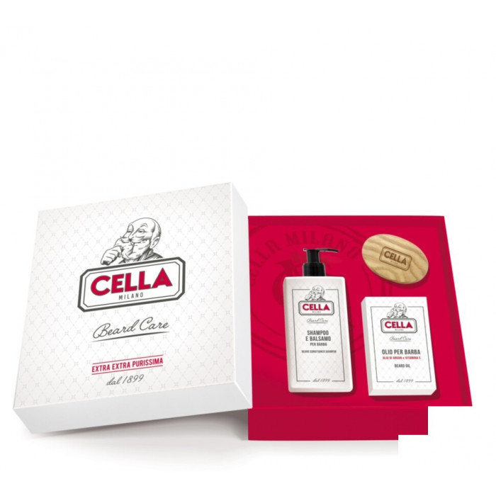 Набор подарочный по уходу за бородой Cella Gift Set Beard Care