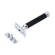 Станок для бритья Т-образный Pearl T-121 Twist Black Closed Comb