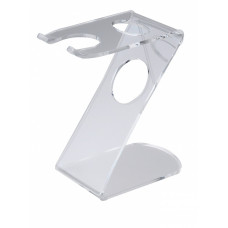 Стенд для бритви та помазка Pearl Acrylic Razor & Brush Stand Clean SA-05T