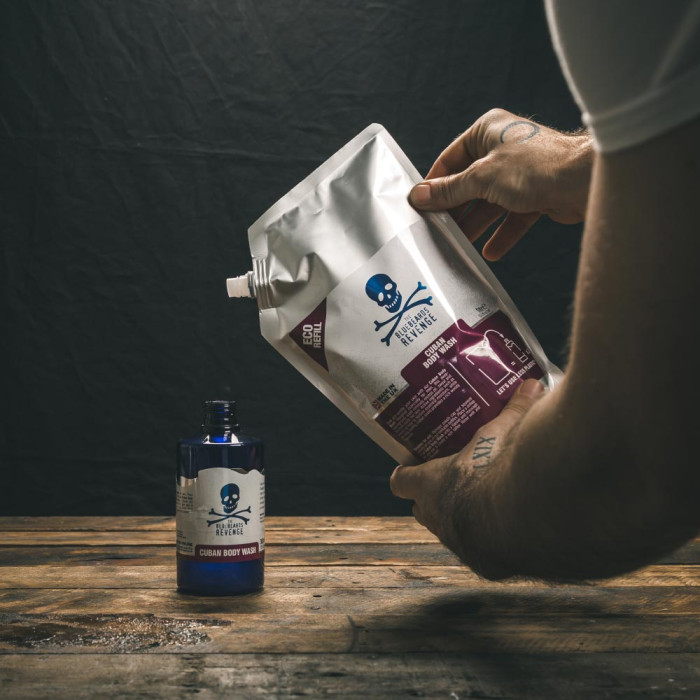 Гель для душа The Bluebeards Revenge Cuban Body Wash, 1000 мл (пакет для дозаправки)