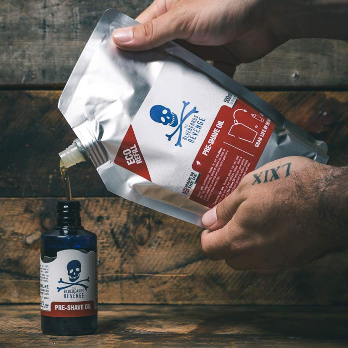 Масло до бритья The Bluebeards Revenge Pre-Shave Oil, 500 мл (пакет для дозаправки)