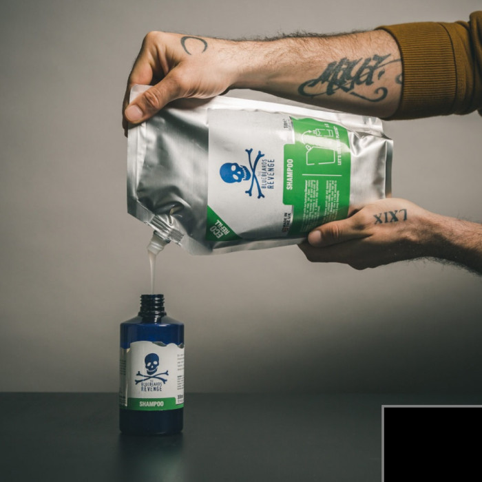 Шампунь для волос The Bluebeards Revenge Concentrated Shampoo 1000 мл (пакет для дозаправки)
