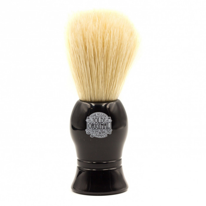 Помазок для бритья Vulfix 6 Moulded Black Hundle White Bristle