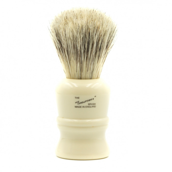 Помазок для бритья Vulfix 404 Grosvenor, Lathe Turned Handle Bristle & Badger Mixture