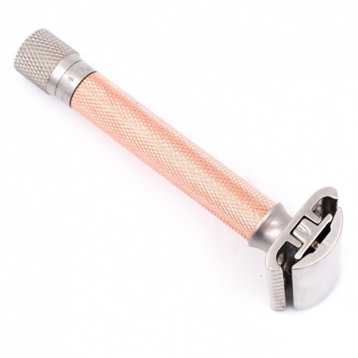Станок для бритья Т-образный Parker Variant Adjustable Rose Gold