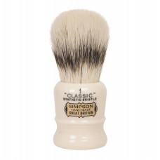 Помазок для гоління Simpson Classic 1 Synthetic Bristle faux Ivory